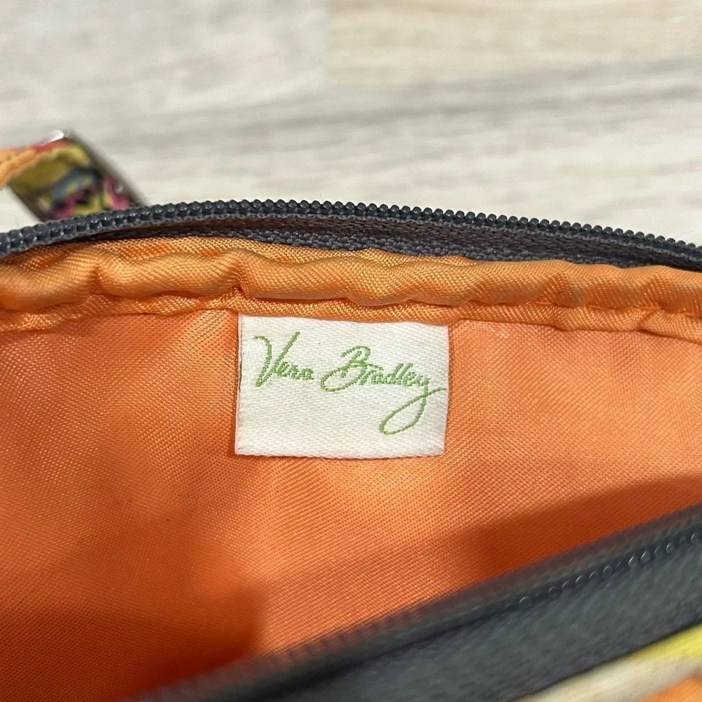 Vera Bradley Jazzy Blooms Bright Small Multi Compartment Crossbody Bag Purse